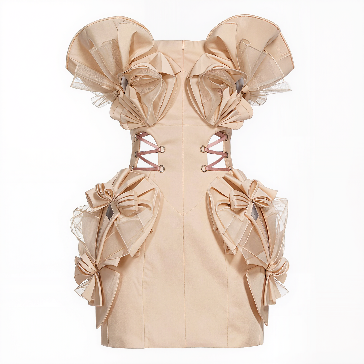 Aurelia Corset Bow Party Dress