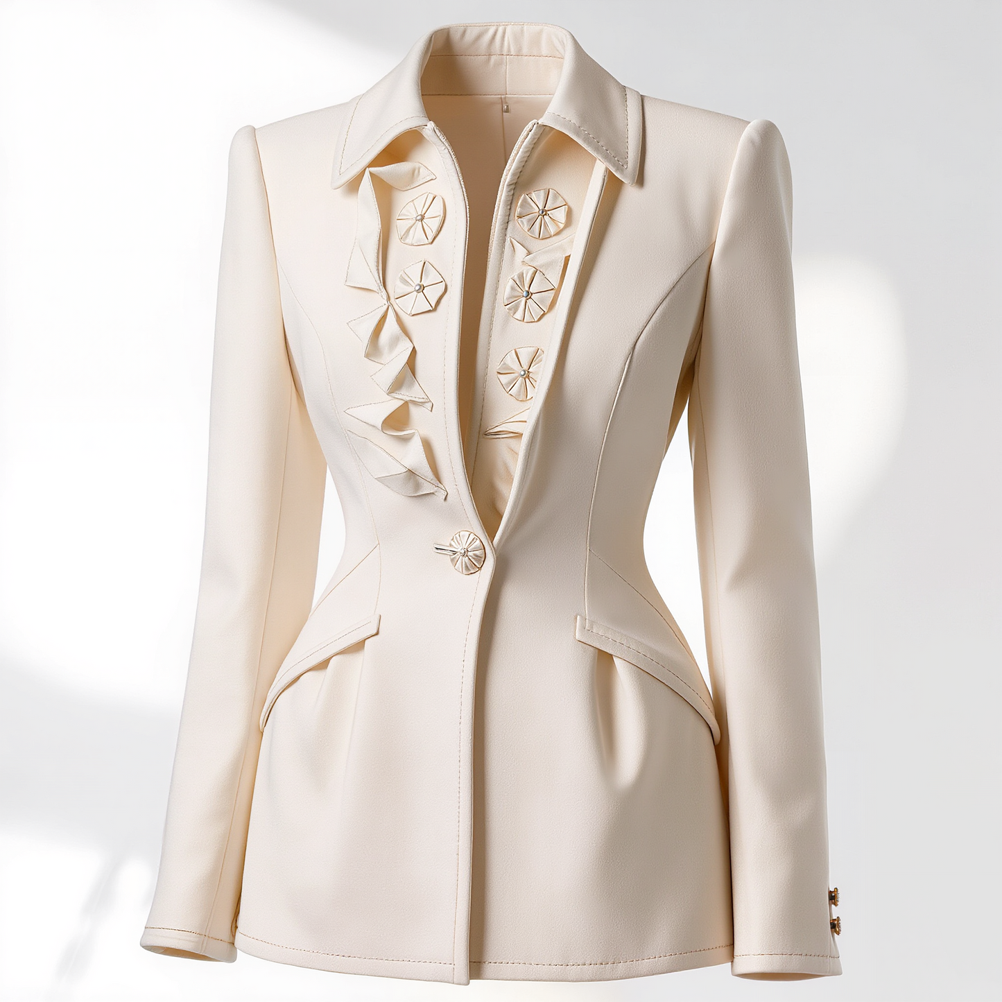 Elodie Sculptural Origami Blazer