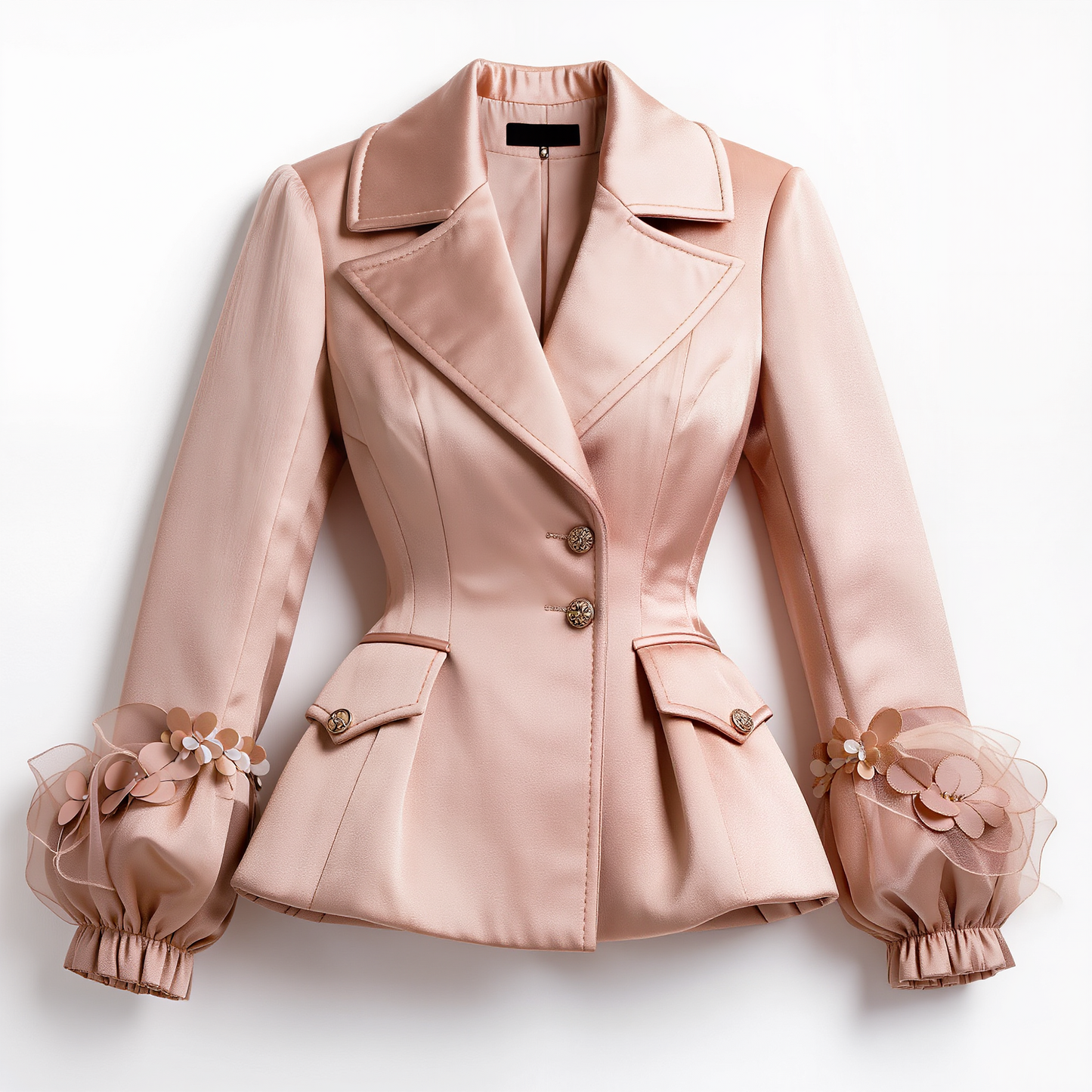 Aurora Blossom Sculptural Blazer