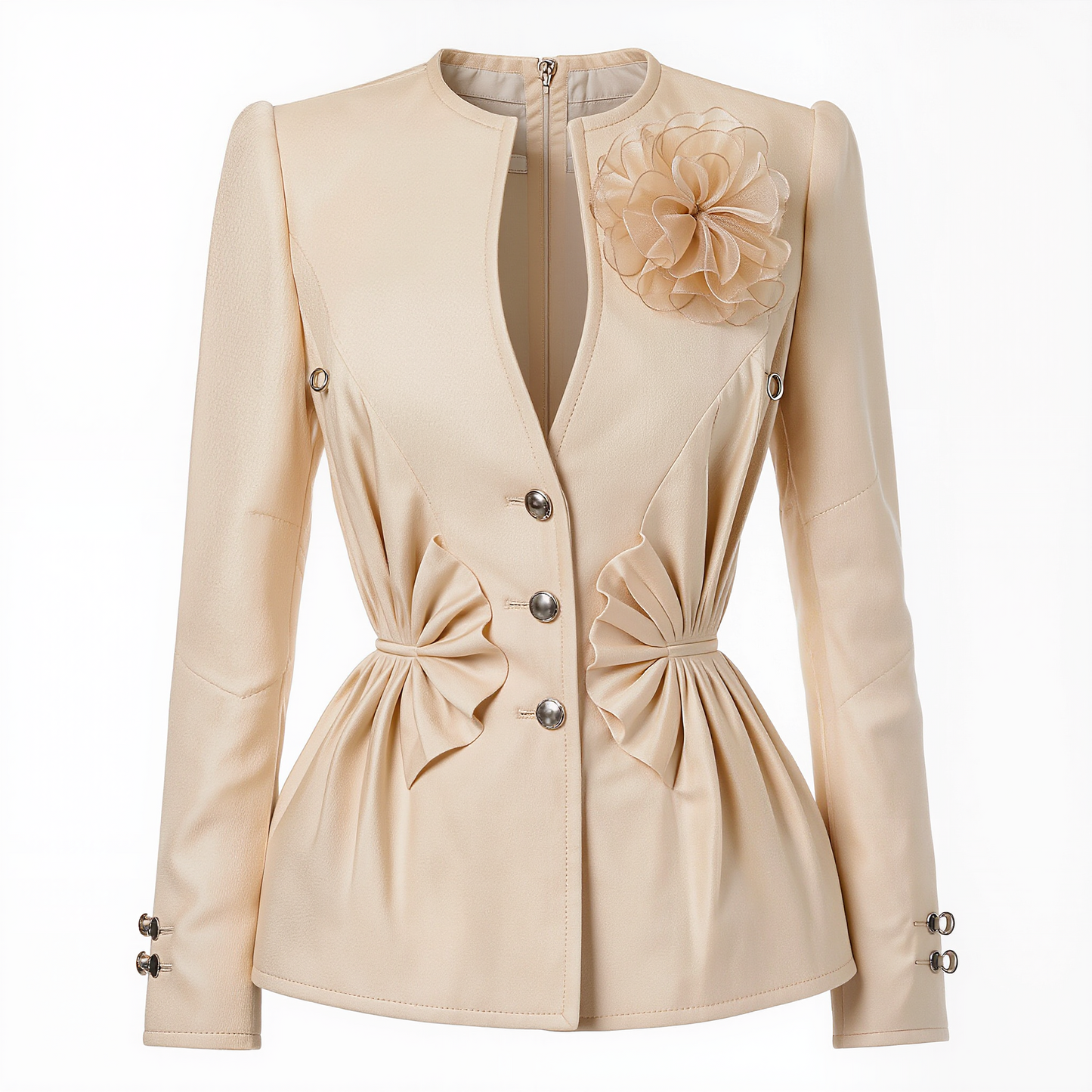 Camille Architectural Flower Jacket